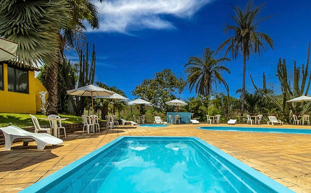 3 Piscinas do hotel