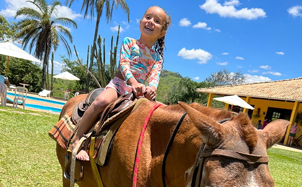 Passeio a cavalo