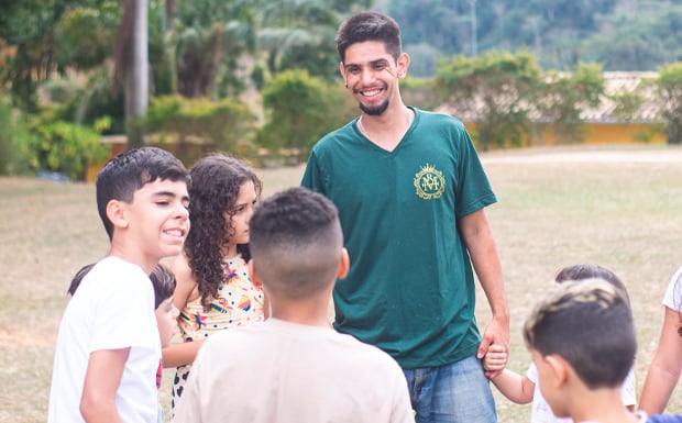 Recreação para crianças no Hotel Fazenda Minas Real